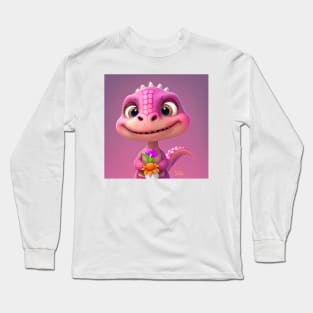Baby Dinosaur Dino Bambino - Yuki Long Sleeve T-Shirt